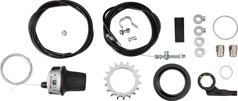 Load image into Gallery viewer, Sturmey Archer RX-RK5 5 Speed Hub: 32H, 135OLD, 90mm 6-Bolt Disc, Silver