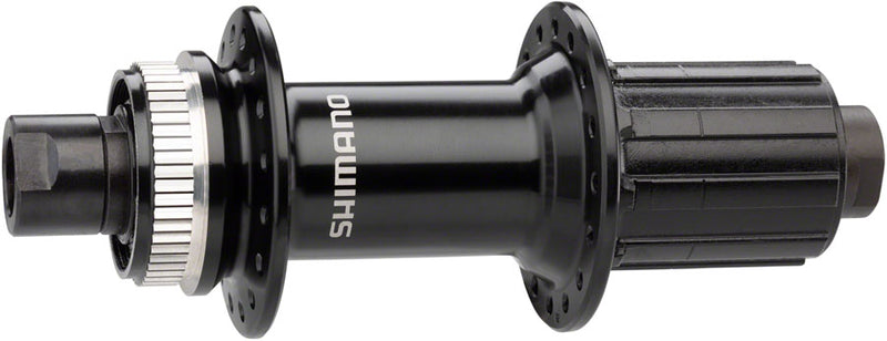 Load image into Gallery viewer, Shimano FH-RS470 Rear Hub - 12 x 142mm, Center-Lock, HG 11 Road, Black, 28H
