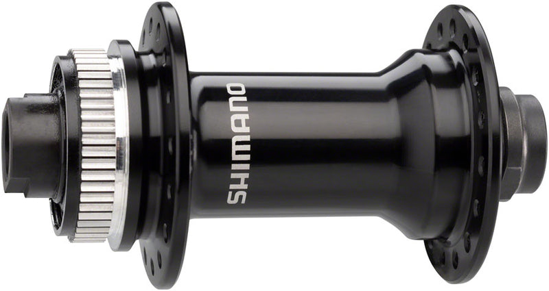 Load image into Gallery viewer, Shimano HB-RS470 Front Hub - 12 x 100mm, Center-Lock, Black, 28h
