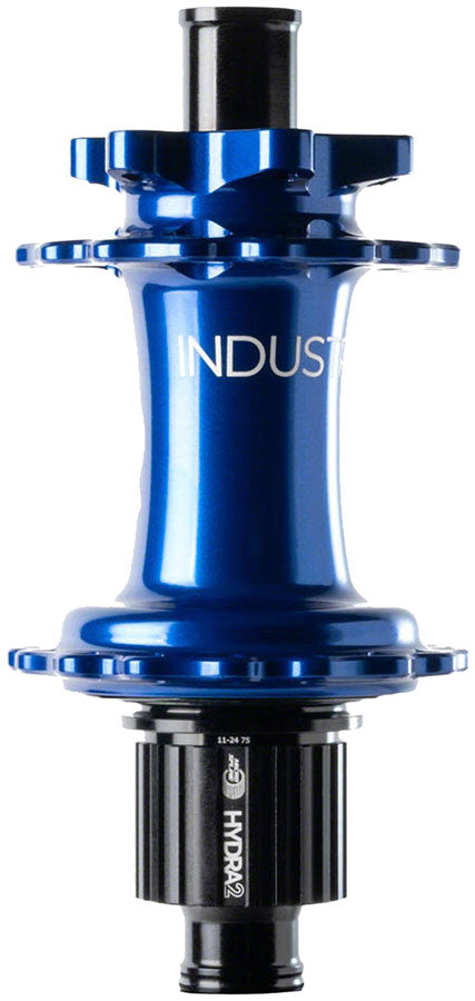Load image into Gallery viewer, Industry Nine Hydra 2 Boost MicroSpline, Disc Hub, Rear, 28H, 12mm TA, 148mm, Shimano Micro Spline, Blue