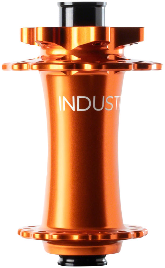 Load image into Gallery viewer, Industry Nine Hydra 2 15x110 Disc Hub, Front, 32H, 15mm TA, 110mm Boost, Orange