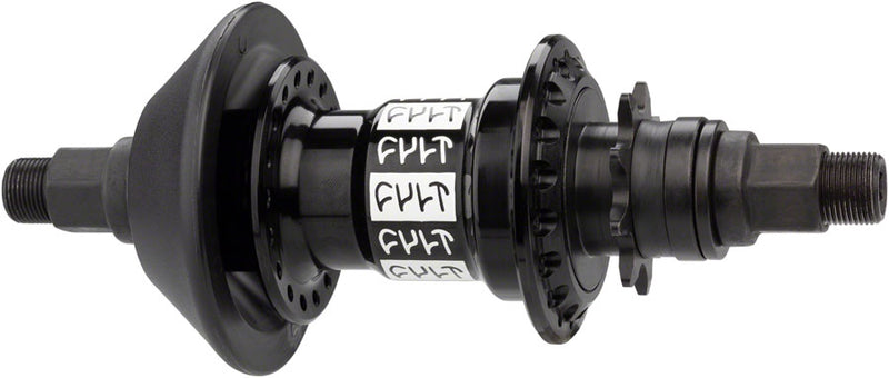 Load image into Gallery viewer, Cult Crew Cassette Rear Hub SDS Black Comes With Non Drive Side Hubguard