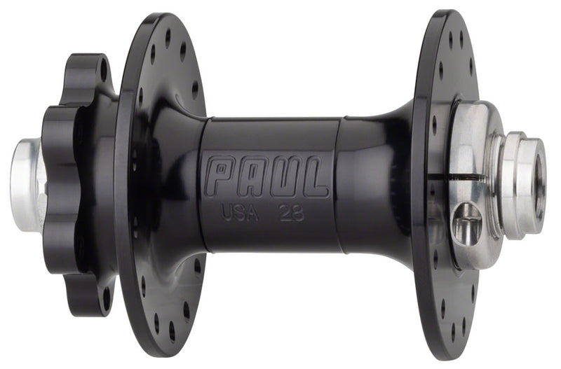 Load image into Gallery viewer, Paul Component Engineering Disc FHUB Front Disc Hub -12 x 100mm, 28h, Black
