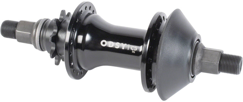 Load image into Gallery viewer, Odyssey C5 Hub - Rear, Cassette, 9T, 14mm, 36H, Right or Left Hand Drive, Black