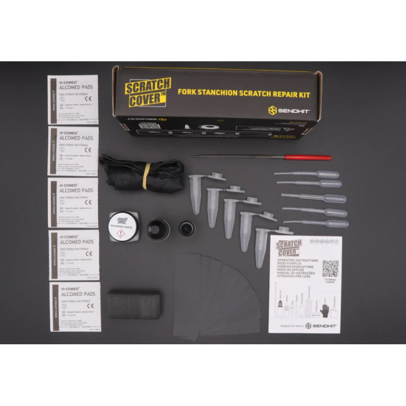 Load image into Gallery viewer, Sendhit Scratch Cover, Stanchion Repair Kit, Clear, Each