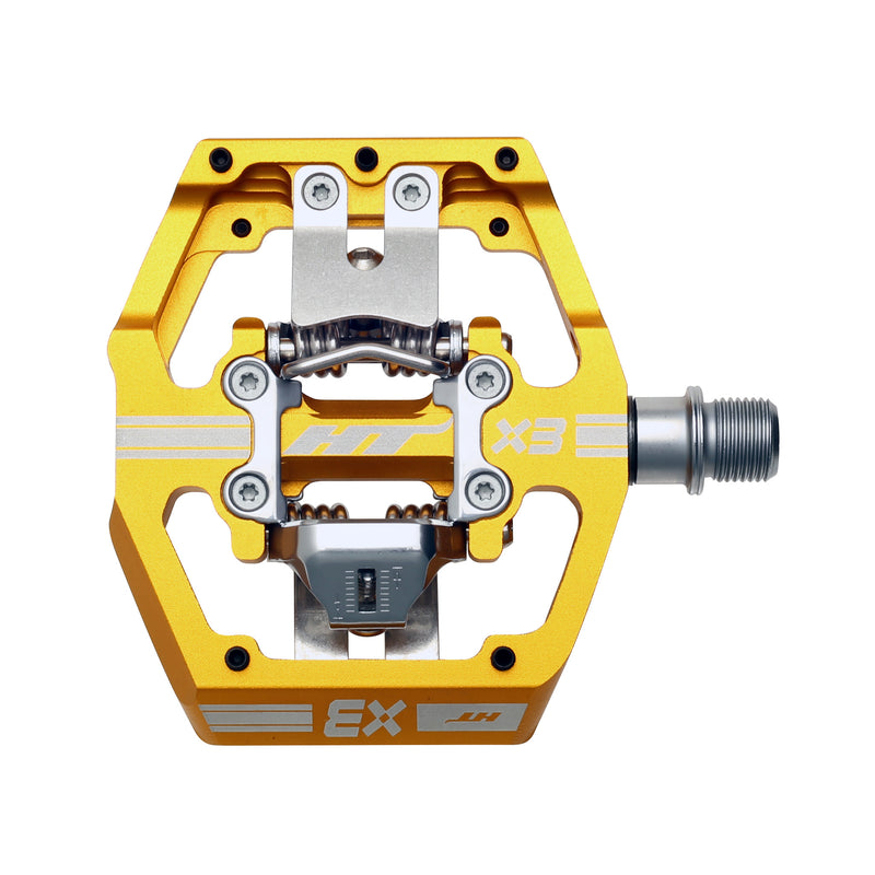 Load image into Gallery viewer, HT-Pedals-X3-Clipless-Pedals-with-Cleats-PEDL2537-Bicycle-Pedals