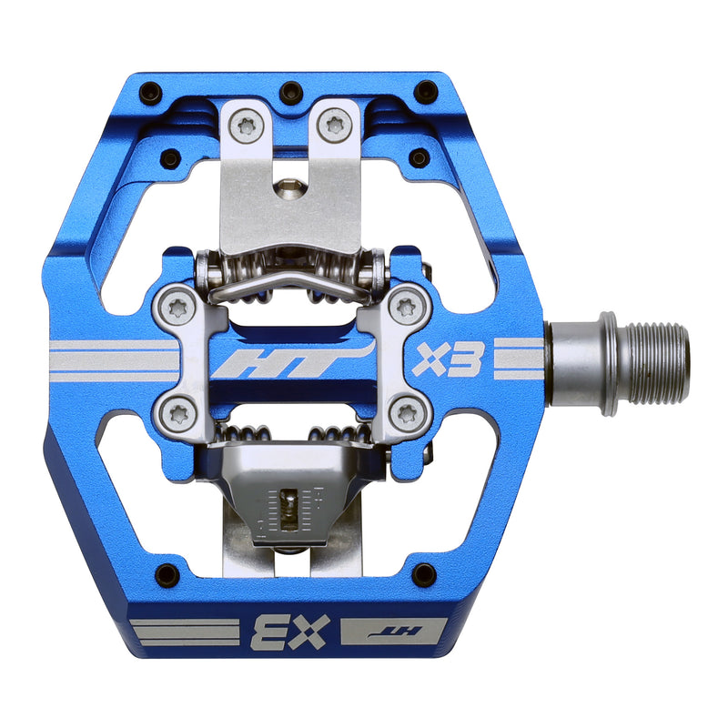 Load image into Gallery viewer, HT-Pedals-X3-Clipless-Pedals-with-Cleats-PEDL2536-Bicycle-Pedals