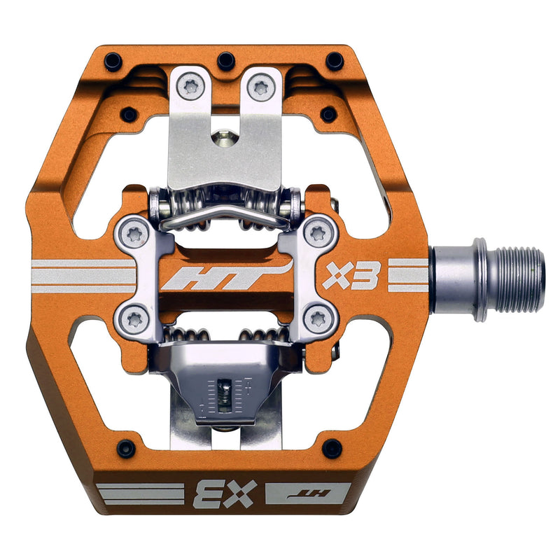 Load image into Gallery viewer, HT-Pedals-X3-Clipless-Pedals-with-Cleats-PEDL2674-Bicycle-Pedals