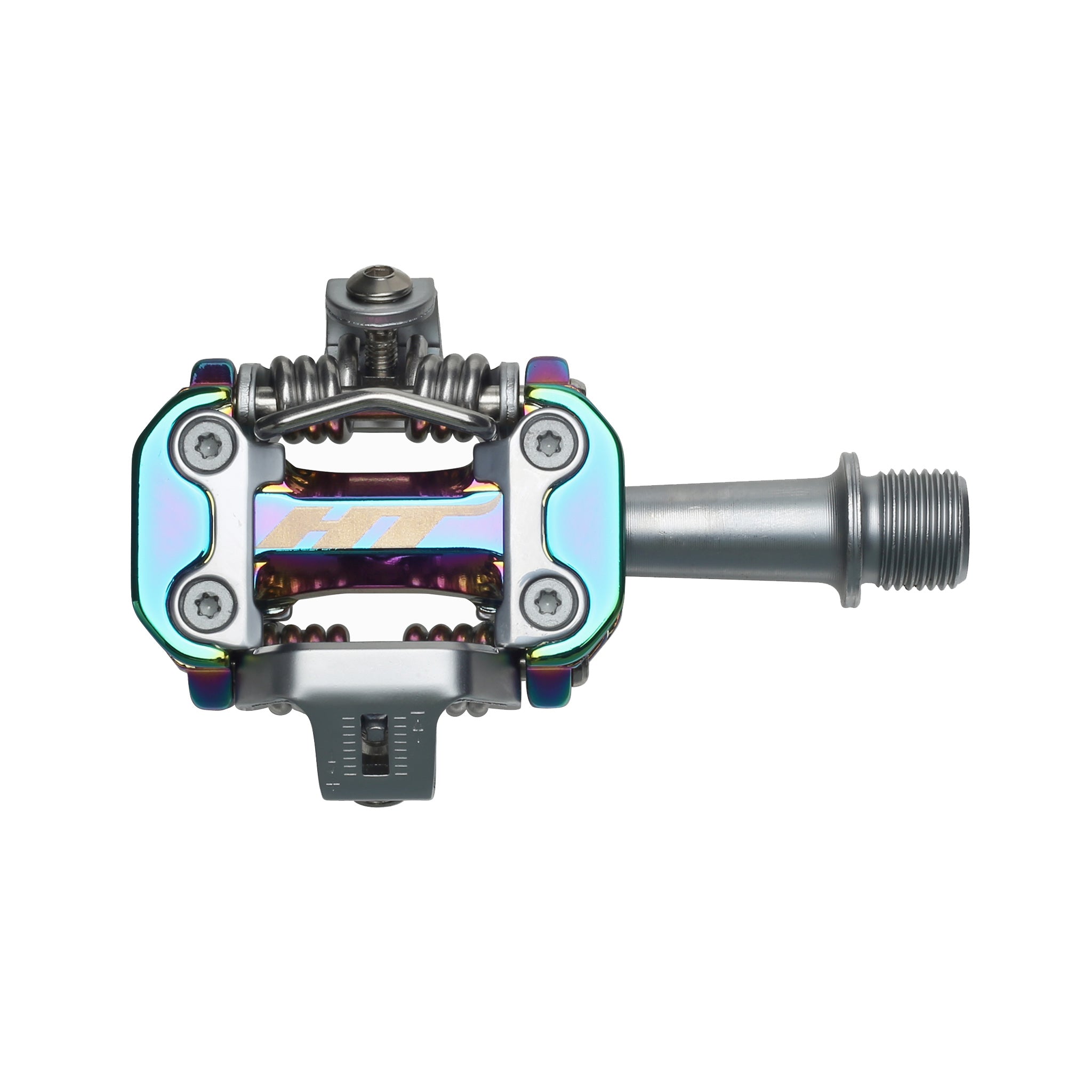 ht spd pedals M2 Oil Slick Clipless CrMo Aluminum Pedals – 365 Cycles Farbe:Blue Lagoon Modified Yamaha keyboard sustain educational crafting projects Crafted from durable alloy