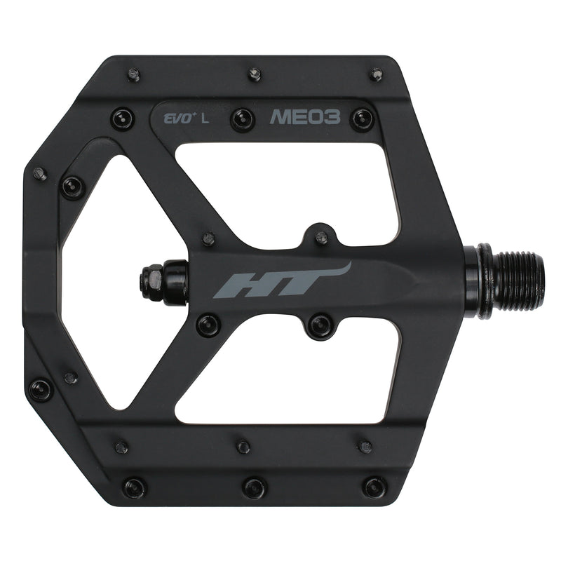 Load image into Gallery viewer, HT-Pedals-ME03-Evo-Flat-Platform-Pedals-Aluminum-PEDL1823-Bicycle-Pedals
