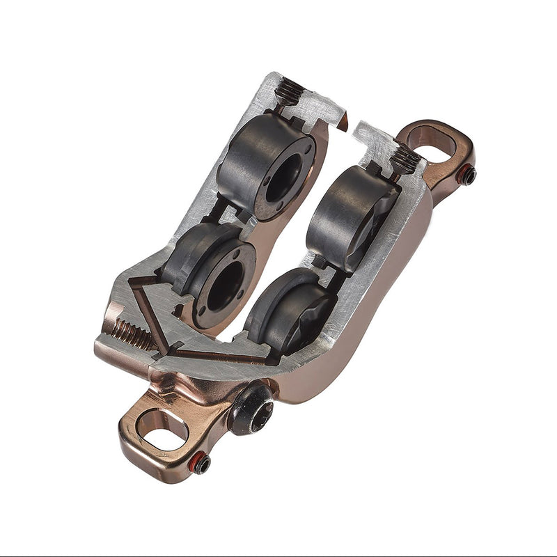 Load image into Gallery viewer, Hayes Brake Caliper, Dominion A4, 4-Piston (74mm), Bronze