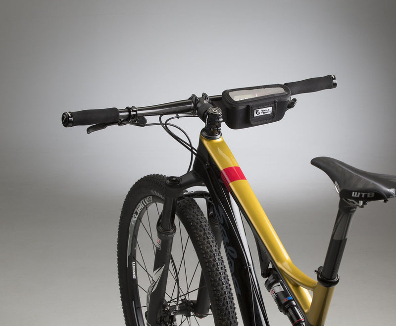 Load image into Gallery viewer, Wolf Tooth Components Mountain BarBag (Right), Black w/Clear Top