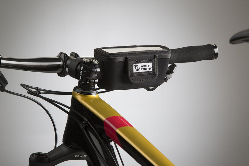 Load image into Gallery viewer, Wolf Tooth Components Mountain BarBag (Right), Black w/Clear Top