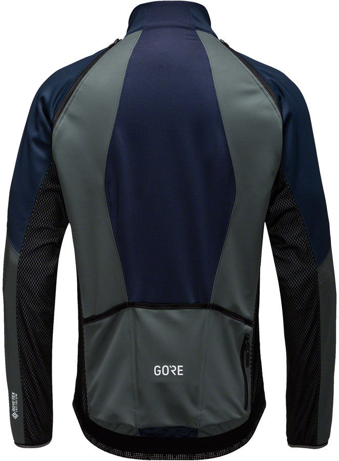 Load image into Gallery viewer, Gorewear Phantom Jacket - Orbit Blue/Urban Grey, Men's, Small