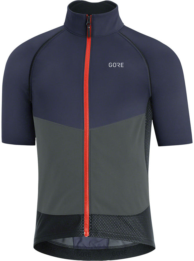 Load image into Gallery viewer, Gorewear Phantom Jacket - Orbit Blue/Urban Grey, Men's, Small