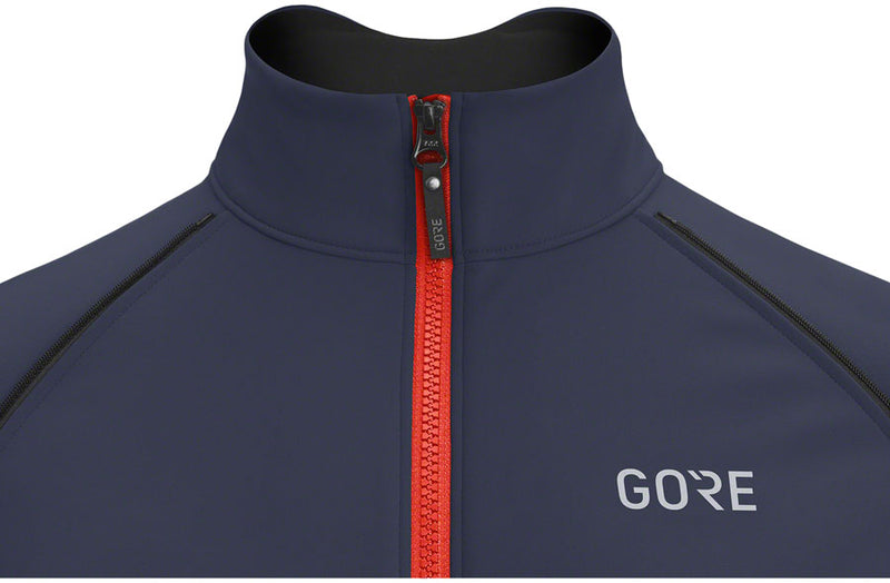 Load image into Gallery viewer, Gorewear Phantom Jacket - Orbit Blue/Urban Grey, Men's, Small