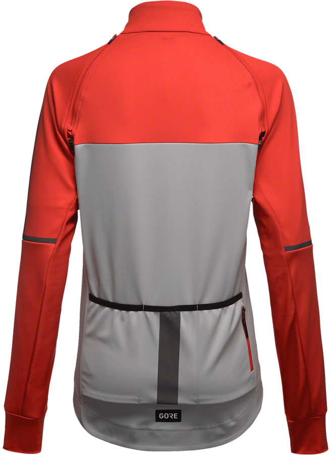 Load image into Gallery viewer, Gorewear Phantom Jacket - Lab Gray/Fireball, Women's, Small