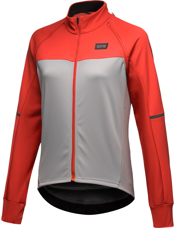 Load image into Gallery viewer, Gorewear Phantom Jacket - Lab Gray/Fireball, Women's, Small