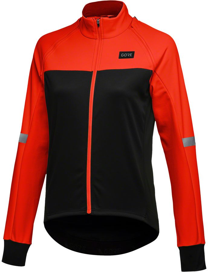 Load image into Gallery viewer, Gorewear Phantom Jacket - Black/Fireball, Women's, Small