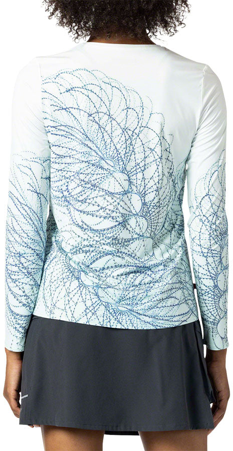 Load image into Gallery viewer, Terry Soleil Flow Long Sleeve Top - Oceanic, X-Small
