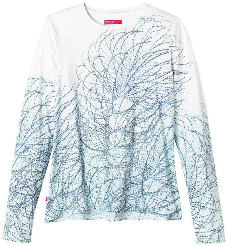 Load image into Gallery viewer, Terry Soleil Flow Long Sleeve Top - Oceanic, X-Small
