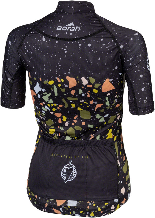Load image into Gallery viewer, Salsa Women's Terrazzo Aero Jersey - 2X-Large, Black