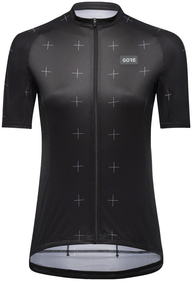 Load image into Gallery viewer, GORE Daily Jersey - Black/White, Women&#39;s, Large/12-14
