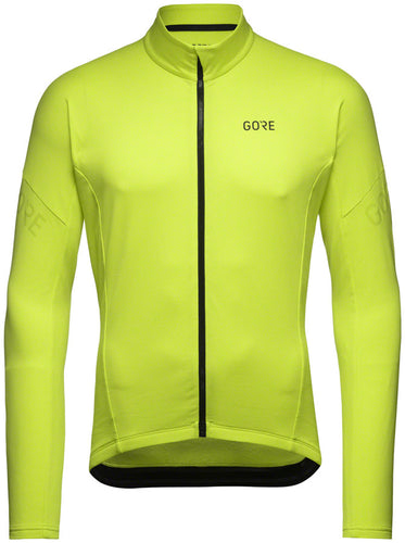 GORE C3 Thermo Jersey - Yellow, Men's, Large