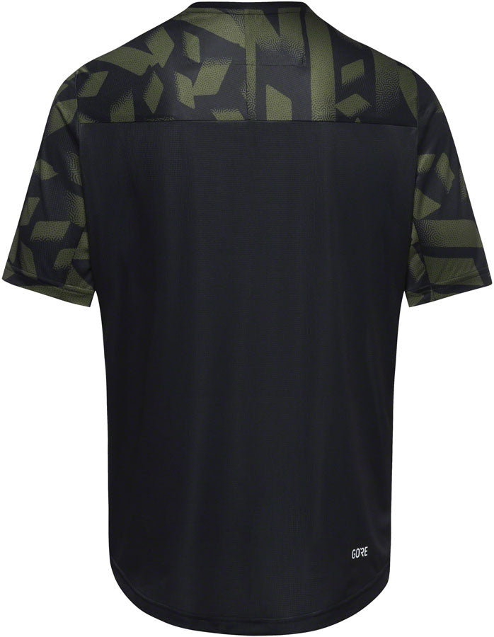 Load image into Gallery viewer, Gorewear Trail KPR Daily Jersey - Black/Green, Men's, Small