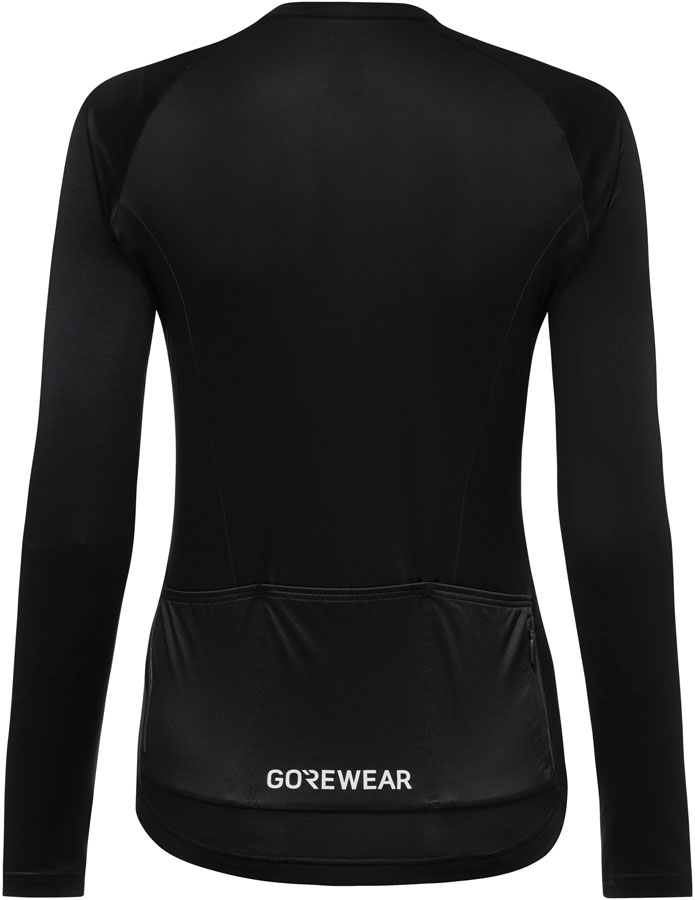 Load image into Gallery viewer, Gorewear Spinshift Long Sleeve Jersey - Black, Women's, Large/12-14