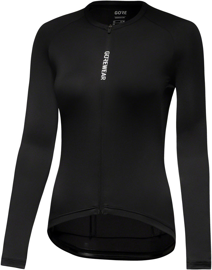 Load image into Gallery viewer, Gorewear Spinshift Long Sleeve Jersey - Black, Women's, Large/12-14