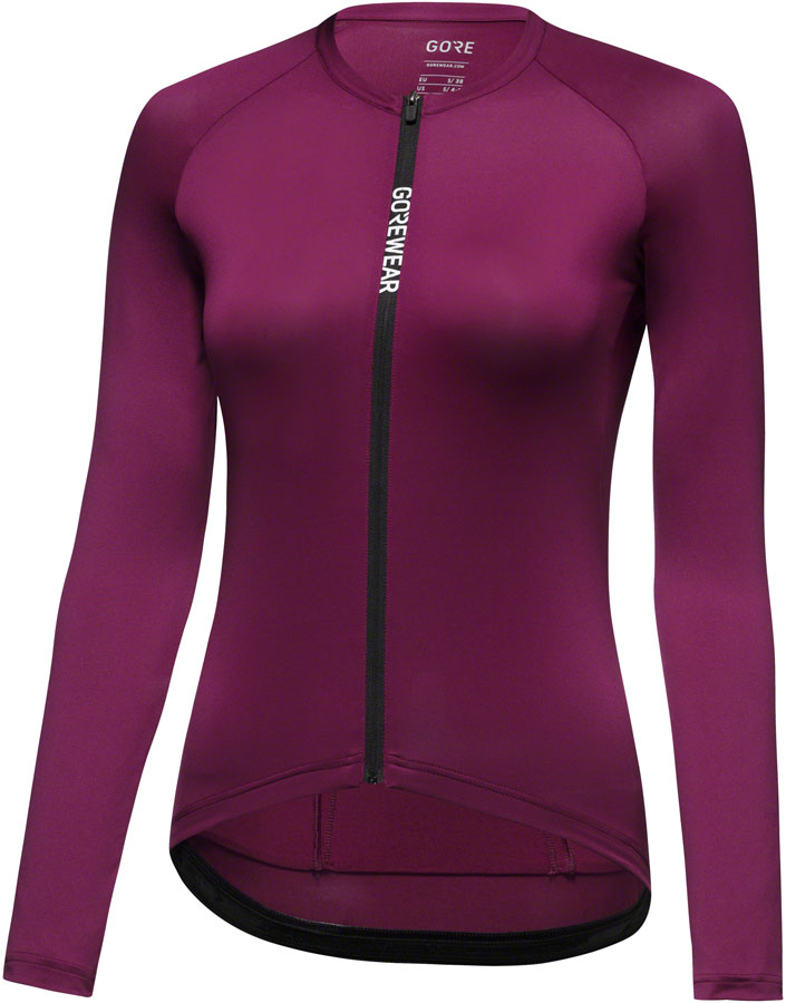 Load image into Gallery viewer, Gorewear Spinshift Long Sleeve Jersey - Purple, Women's, Medium/8/10