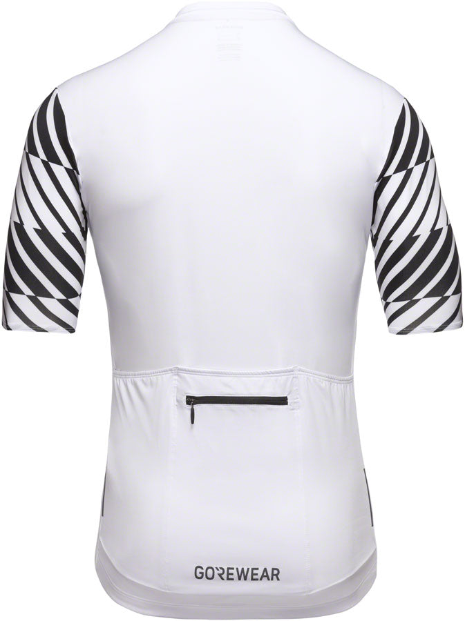 Load image into Gallery viewer, Gorewear Swiftride Optical Jersey - White/Black, Men's, Medium