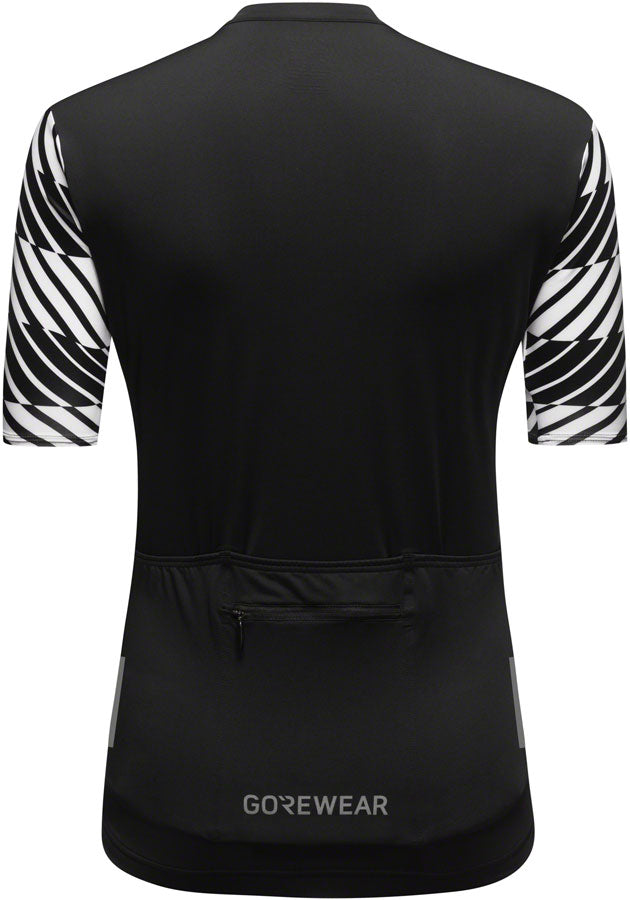 Load image into Gallery viewer, Gorewear Swiftride Optical Jersey - Black/White, Women's, Small