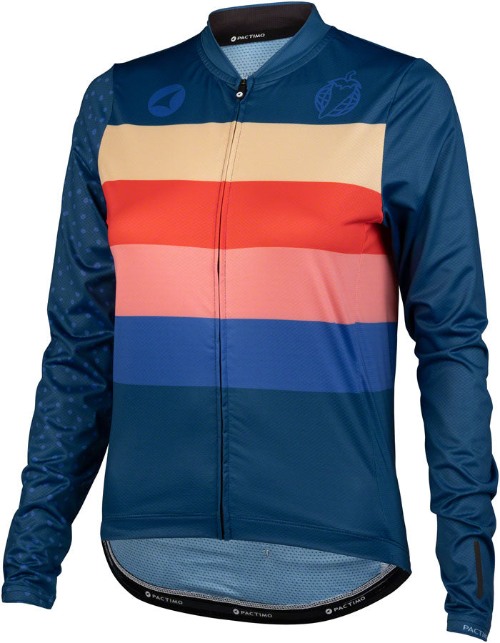 Load image into Gallery viewer, Salsa-Team-Polytone-Long-Sleeve-Jersey-Women's-Cycling-Jerseys-JRSY4484