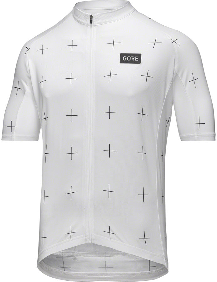 Load image into Gallery viewer, GORE Daily Jersey - White/Black, Men&#39;s, Small
