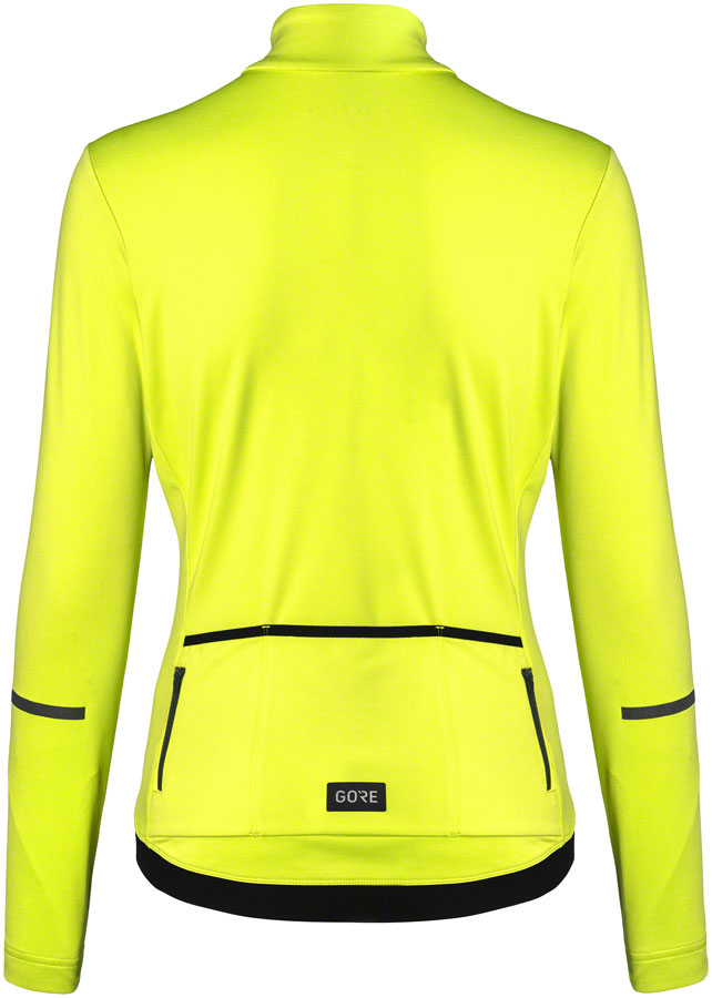 Load image into Gallery viewer, Gorewear Progress Thermo Jersey - Neon Yellow, Women's, Large