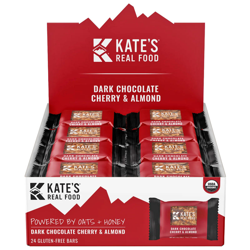 Load image into Gallery viewer, Kate's-Real-Food-Mini-Bar-Bars-Dark-Chocolate-Cherry-Almond-BARS0829
