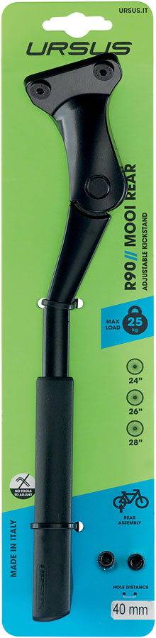 Load image into Gallery viewer, Ursus Mooi Rear Direct Mount Kickstand - 40mm Plate, Black