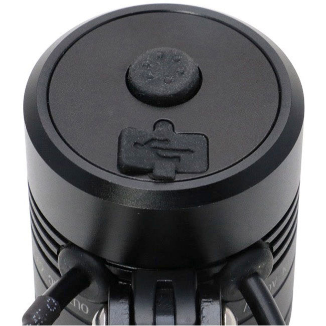 Load image into Gallery viewer, Kasai Trail Beam Dynamo Headlight, LED - Black