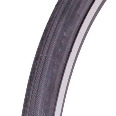 Load image into Gallery viewer, Kenda Klassic 27 x 11/4 Clincher Wire TPI 90 Black/Black Reflective Road Tire