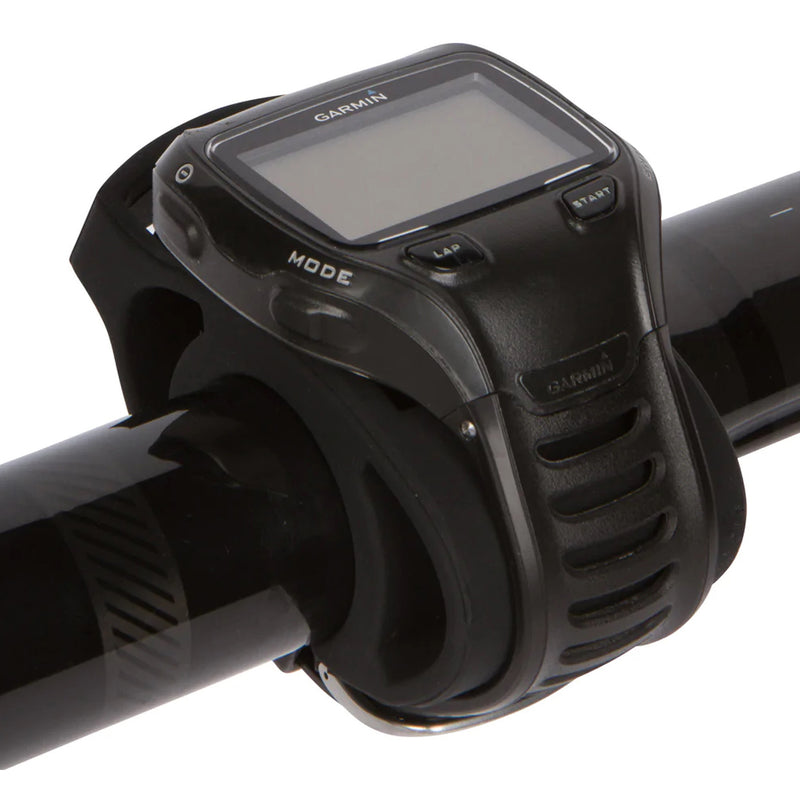 Load image into Gallery viewer, KOM Cycling Garmin Handlebar Watch Mount- Black
