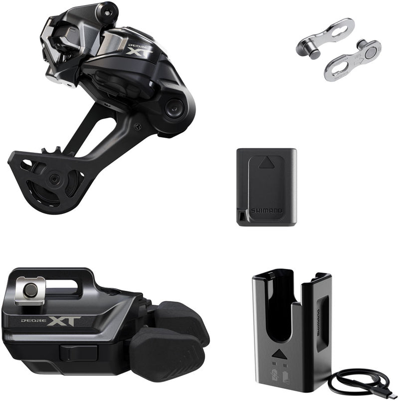 Load image into Gallery viewer, Shimano-Deore-XT-M8250-Di2-Wireless-Upgrade-Kit-Kit-In-A-Box-Mtn-Group-Mountain-Bike-KIBX0114-MTB-Group-Set