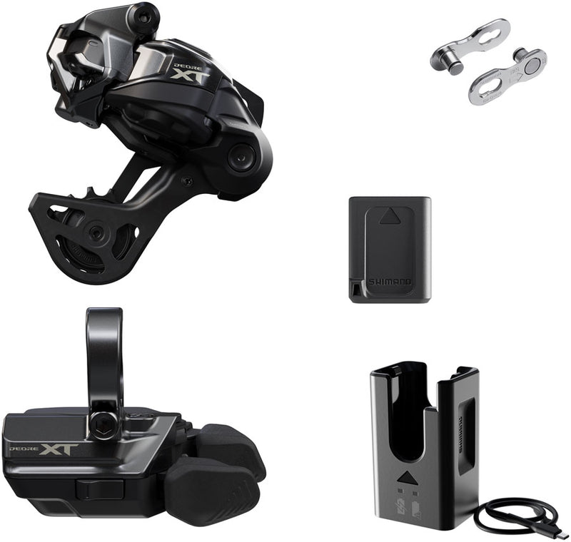 Load image into Gallery viewer, Shimano-Deore-XT-M8250-Di2-Wireless-Upgrade-Kit-Kit-In-A-Box-Mtn-Group-Mountain-Bike-KIBX0111-MTB-Group-Set