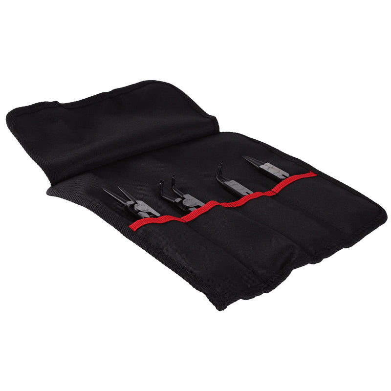 Load image into Gallery viewer, Knipex Circlip Pliers Set in Tool Roll - 4 Piece