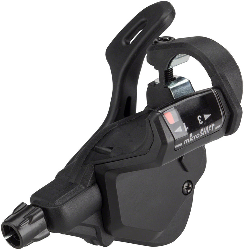 Load image into Gallery viewer, microSHIFT Mezzo Left Thumb-Tap Shifter,Triple,Gear Indicator,Shimano Compatible