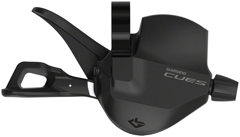 Load image into Gallery viewer, Shimano CUES SL-U4010-9R Shifter - Right, 9-Speed, Rapidfire Plus, Optical Gear Display, Black