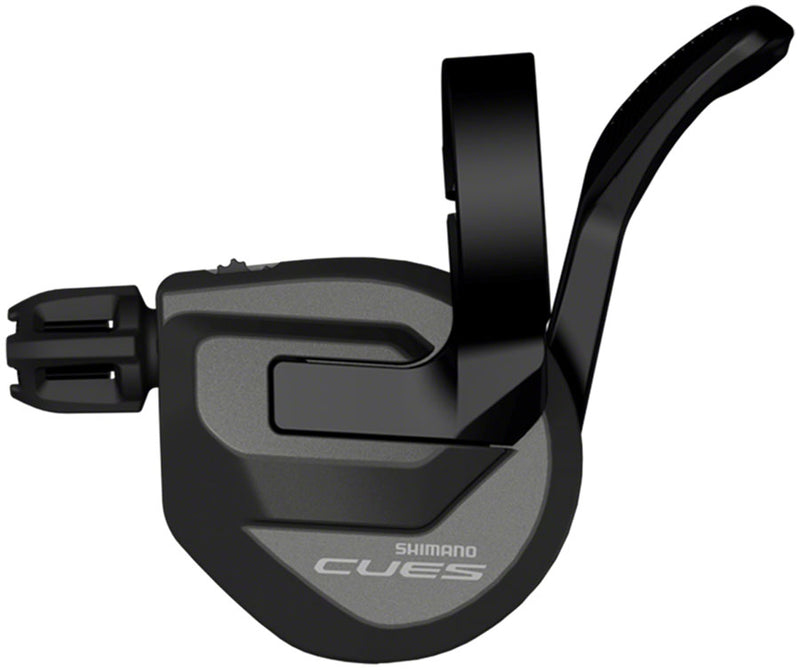 Load image into Gallery viewer, Shimano CUES SL-U8000-L Shifter - Left, 2-Speed, Rapidfire Plus Mono, Black