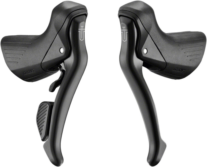 Load image into Gallery viewer, microSHIFT Sword Black 1x9-Speed Groupset - Includes Brake/Shifters, Rear Derailleur Medium Cage, 11-46t Cassette