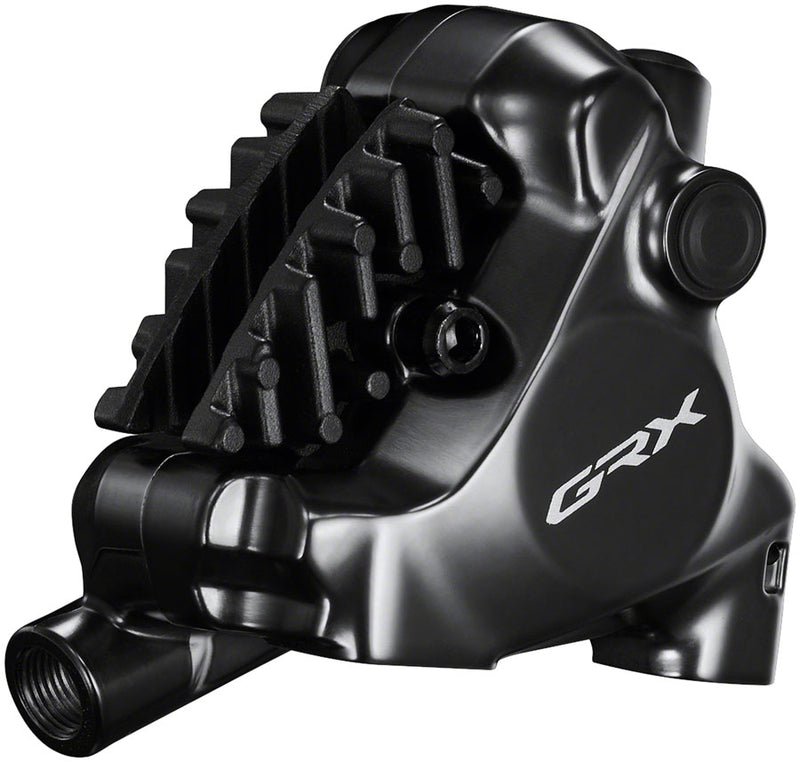 Load image into Gallery viewer, Shimano GRX ST-RX825 Di2 Shift/Brake Lever with BR-RX820 Hydraulic Disc Brake Caliper - Left/Front, 2x, Flat Mount